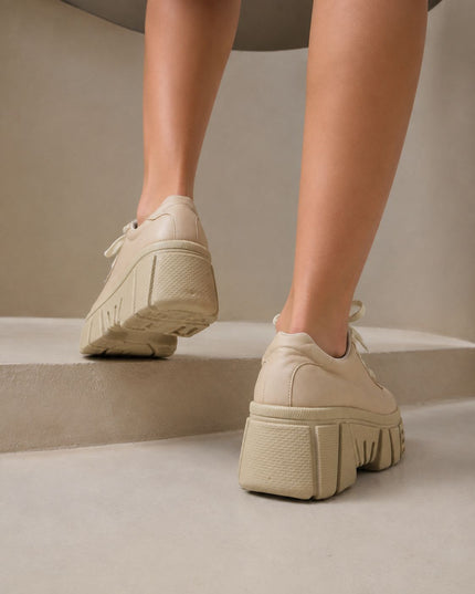 Zapatillas Urbanas Mujer Adana - Nude