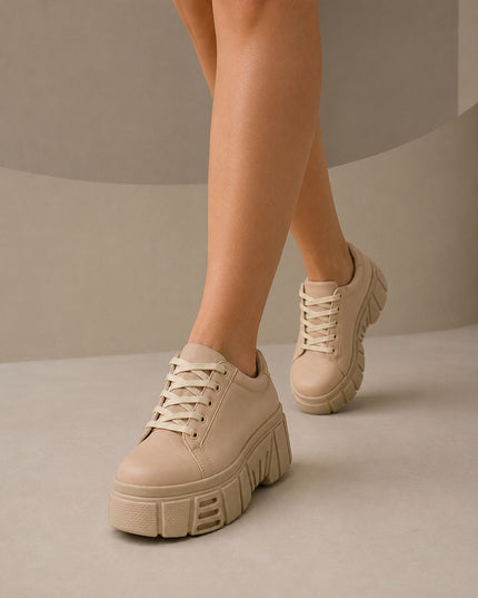 Zapatillas Urbanas Mujer Adana - Nude