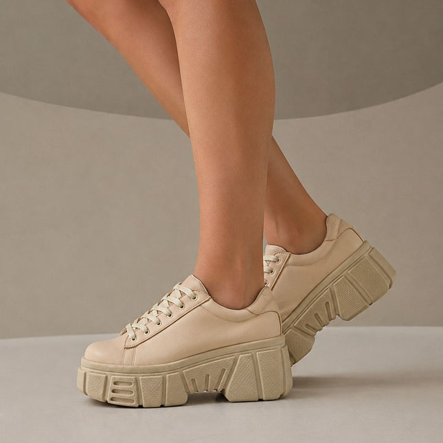 Zapatillas Urbanas Mujer Adana - Nude
