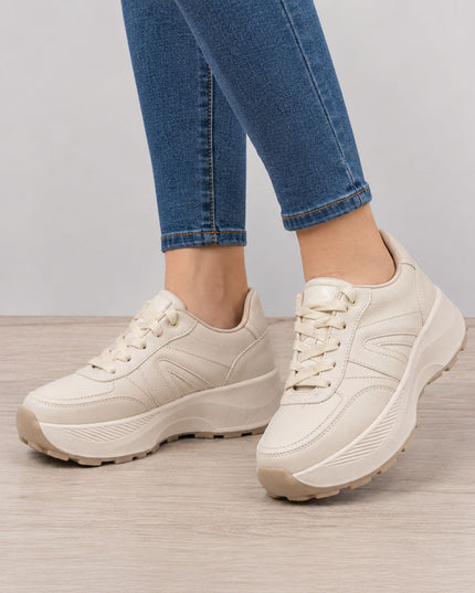 Zapatillas Urbanas Mujer Albella - Nude