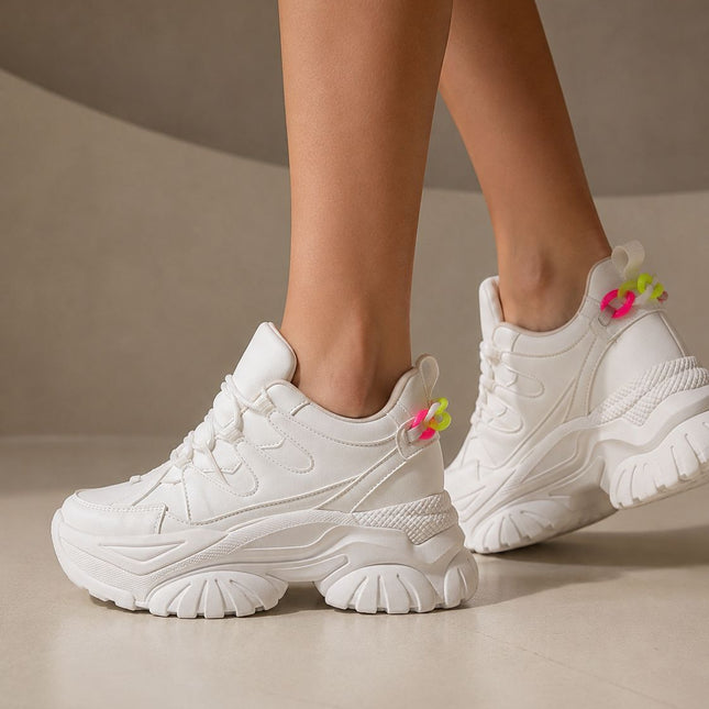 Zapatillas Urbanas Mujer Albi - Blanco