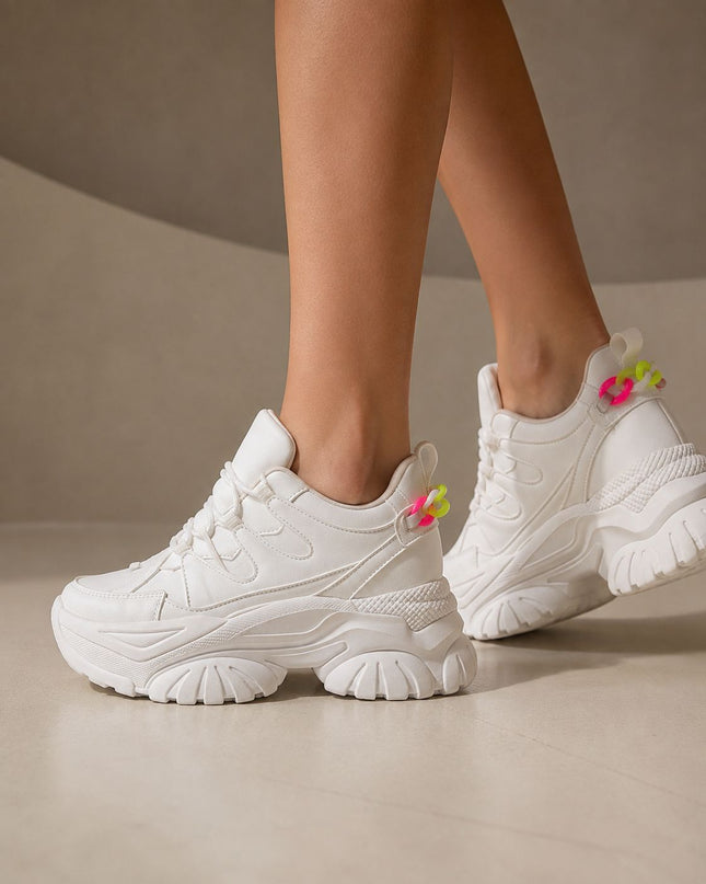 Zapatillas Urbanas Mujer Albi - Blanco