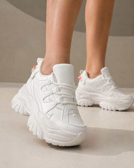Zapatillas Urbanas Mujer Albi - Blanco