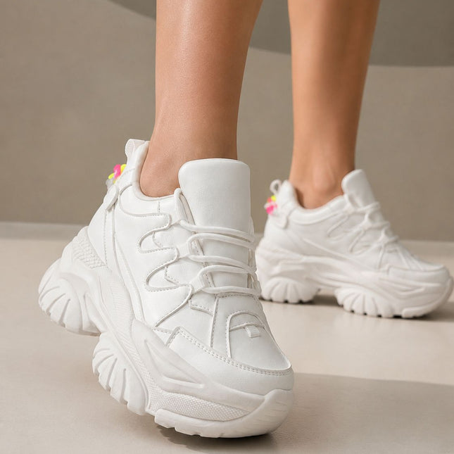 Zapatillas Urbanas Mujer Albi - Blanco