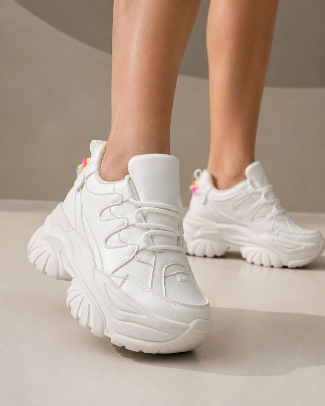 Zapatillas Urbanas Mujer Albi - Blanco