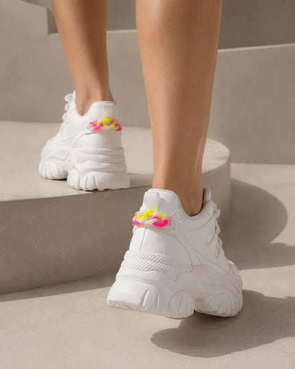 Zapatillas Urbanas Mujer Albi - Blanco
