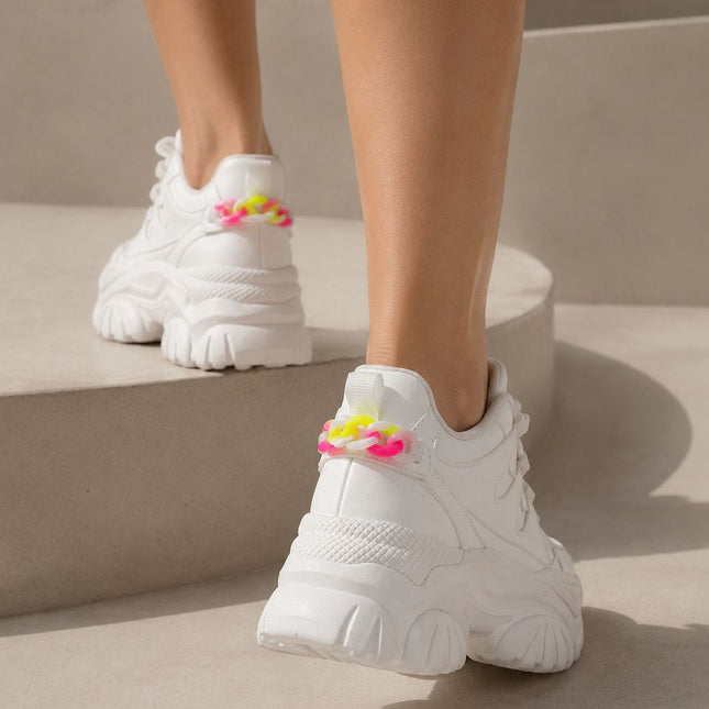 Zapatillas Urbanas Mujer Albi - Blanco