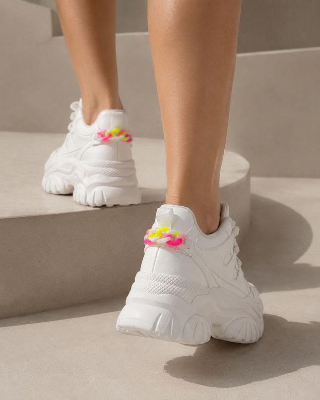 Zapatillas Urbanas Mujer Albi - Blanco