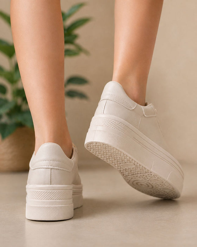 Zapatillas Urbanas Mujer Benares - Nude
