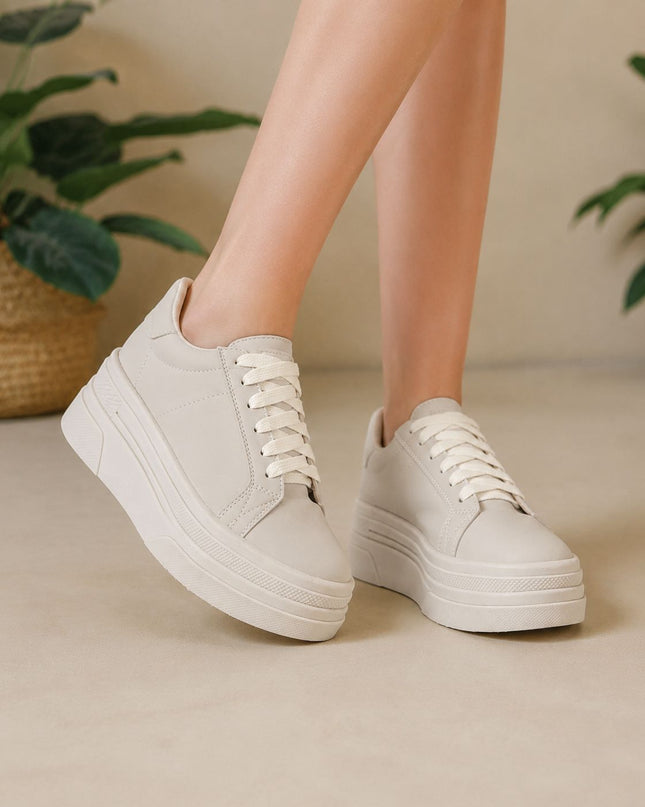 Zapatillas Urbanas Mujer Benares - Nude