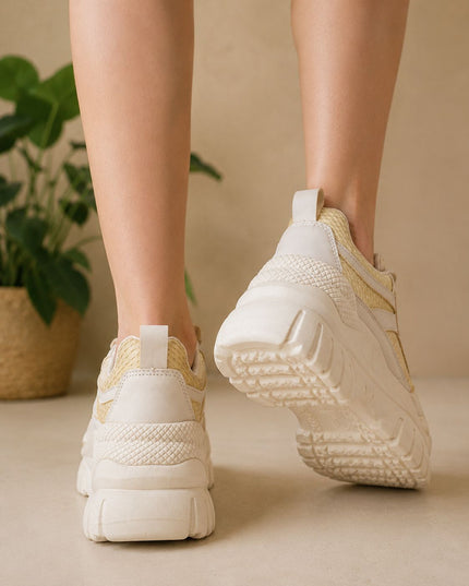 Zapatillas Urbanas Mujer Bradley - Beige