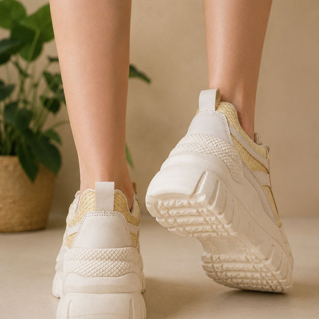 Zapatillas Urbanas Mujer Bradley - Beige