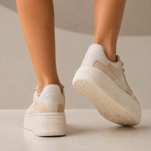 Zapatillas Urbanas Mujer Cordoba - Beige 2