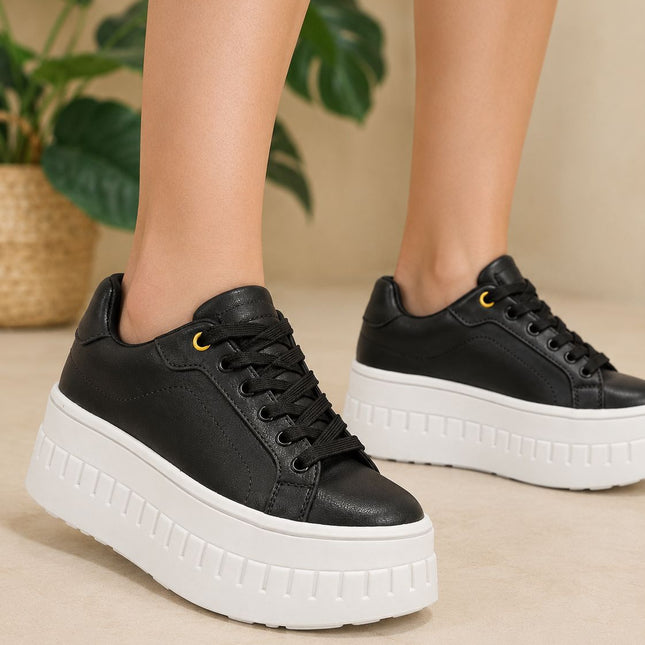 Zapatillas Urbanas Mujer Lilo - Negro