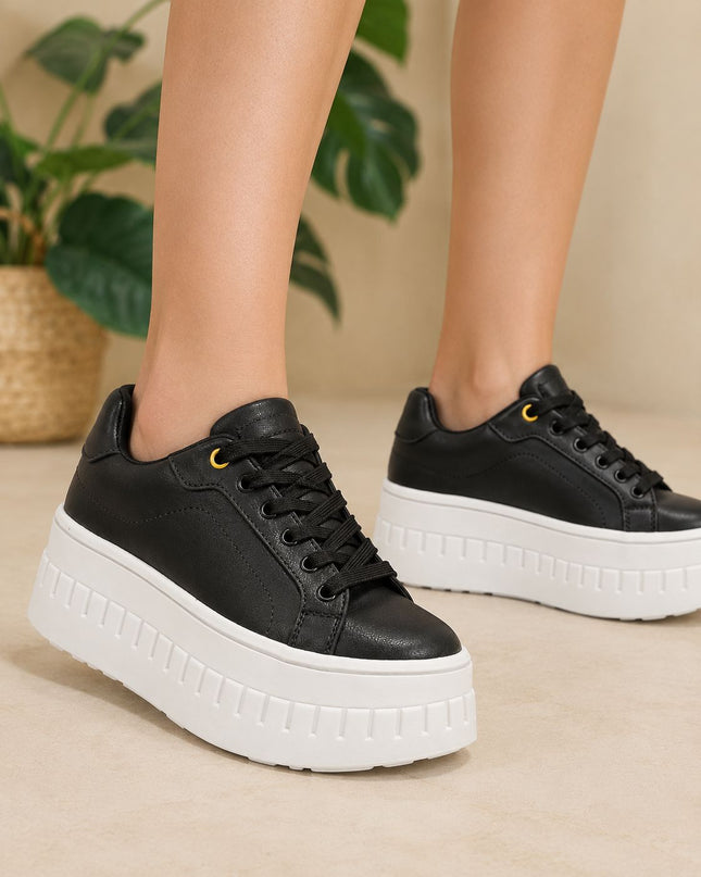 Zapatillas Urbanas Mujer Lilo - Negro