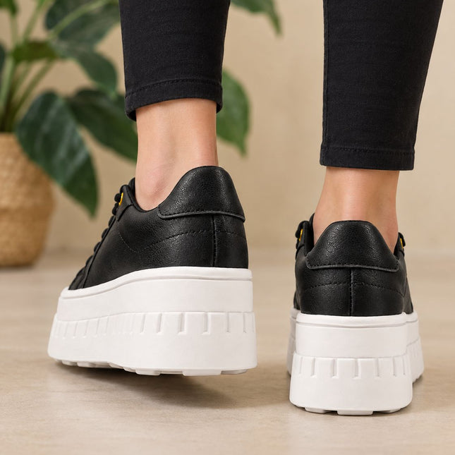 Zapatillas Urbanas Mujer Lilo - Negro