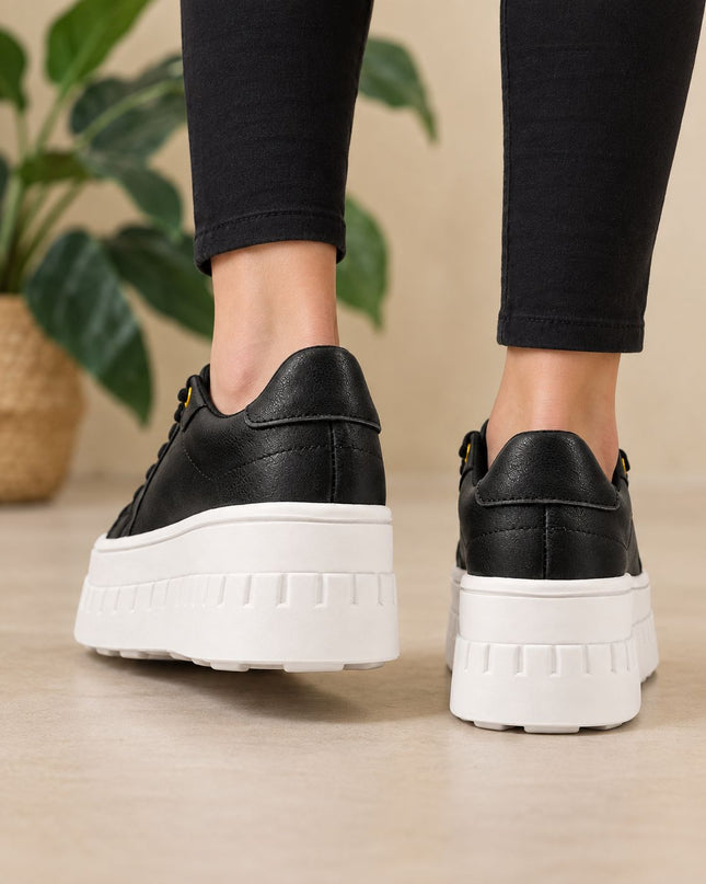 Zapatillas Urbanas Mujer Lilo - Negro