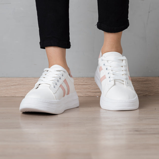 Zapatillas Urbanas Mujer Lux - Rosado
