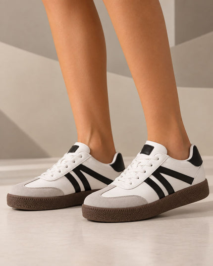 Zapatillas Urbanas Mujer Mefi - Blanco