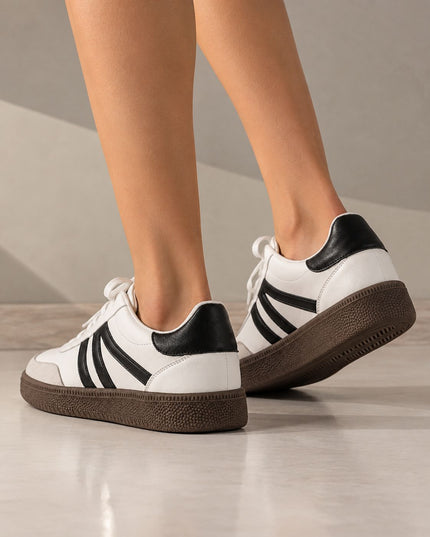 Zapatillas Urbanas Mujer Mefi - Blanco