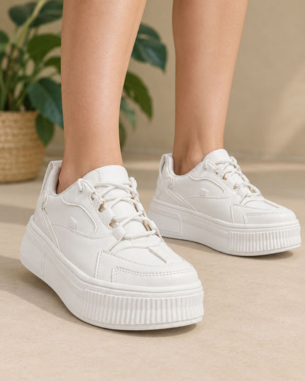 Zapatillas Urbanas Mujer Mons - Blanco