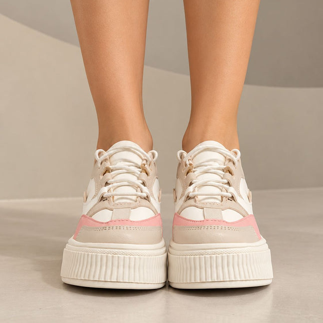 Zapatillas Urbanas Mujer Mons  - Rosado