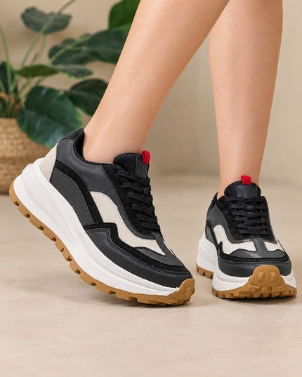 Zapatillas Urbanas Mujer Nankin - Negro