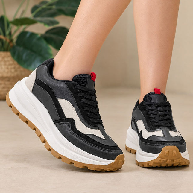 Zapatillas Urbanas Mujer Nankin - Negro