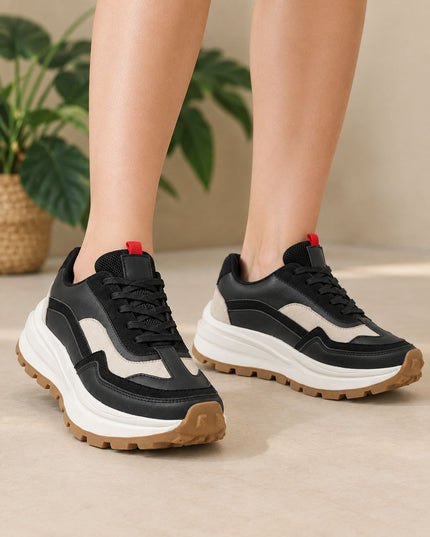 Zapatillas Urbanas Mujer Nankin - Negro