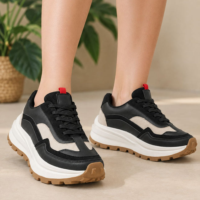 Zapatillas Urbanas Mujer Nankin - Negro