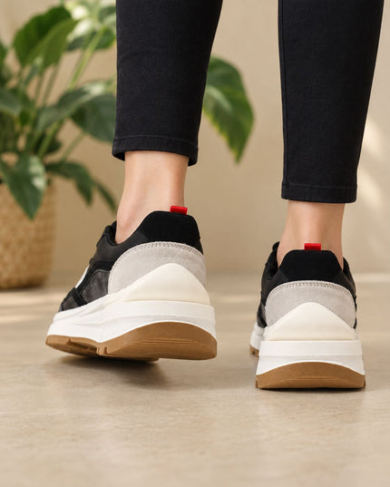 Zapatillas Urbanas Mujer Nankin - Negro