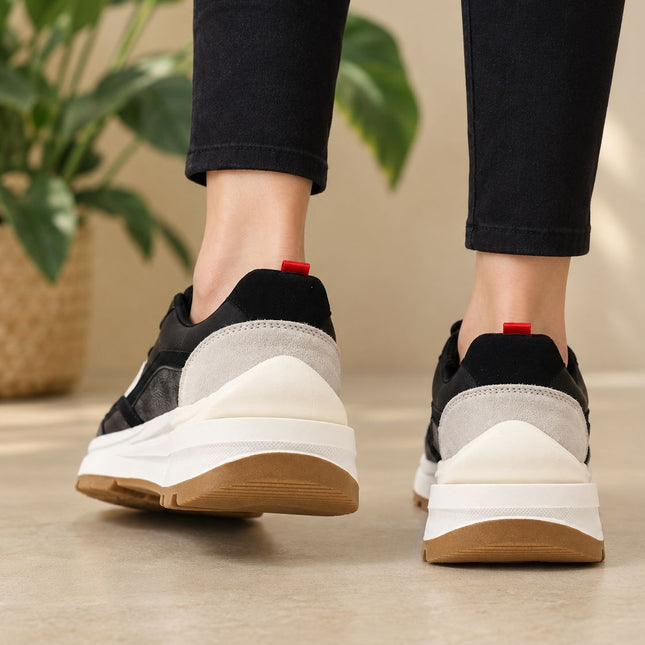 Zapatillas Urbanas Mujer Nankin - Negro