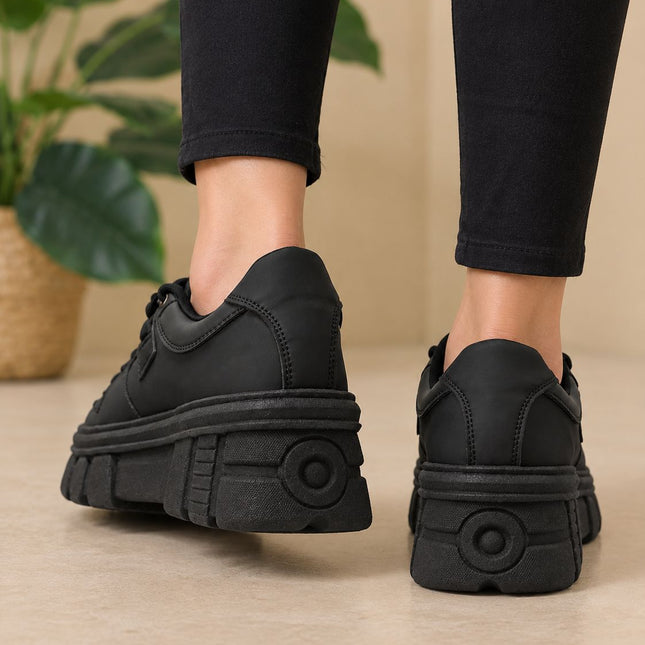 Zapatillas Urbanas Mujer Oslo - Negro