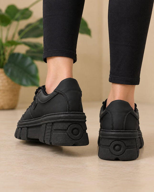 Zapatillas Urbanas Mujer Oslo - Negro