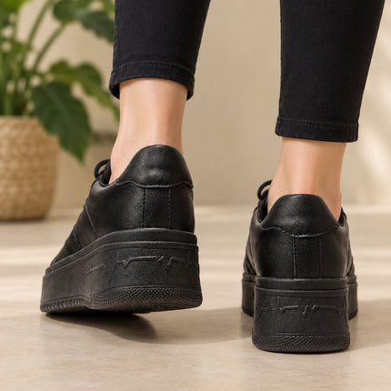 Zapatillas Urbanas Mujer Pristina - Negro