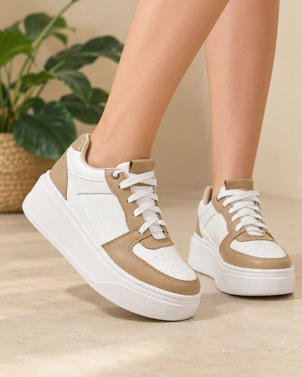 Zapatillas Urbanas Mujer San Diego 2 - Beige