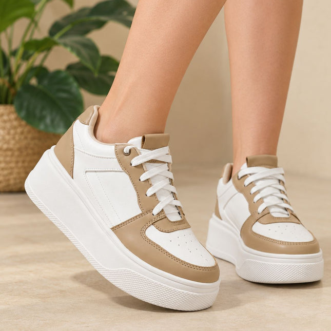 Zapatillas Urbanas Mujer San Diego 2 - Beige