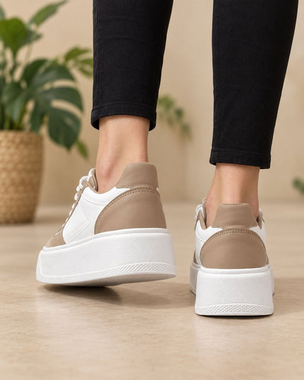 Zapatillas Urbanas Mujer San Diego - Beige