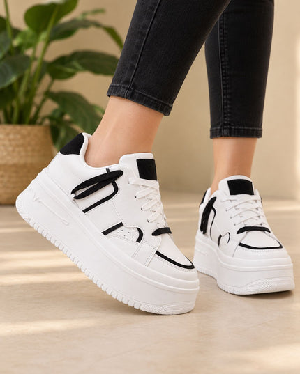 Zapatillas Urbanas Mujer Vama - Negro