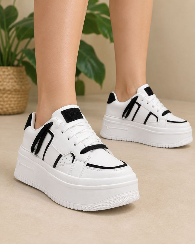 Zapatillas Urbanas Mujer Vama - Negro