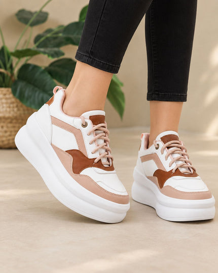 Zapatillas Urbanas Mujer Zadar - Camel