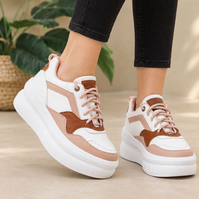 Zapatillas Urbanas Mujer Zadar - Camel