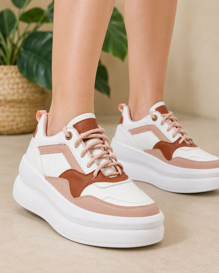 Zapatillas Urbanas Mujer Zadar - Camel