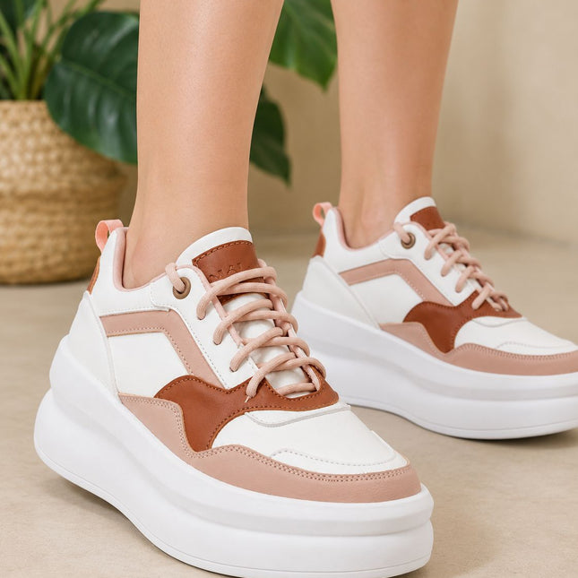 Zapatillas Urbanas Mujer Zadar - Camel