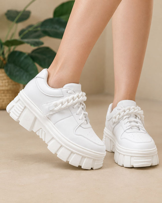 Zapatillas Urbanas Mujer Oslo - Blanco