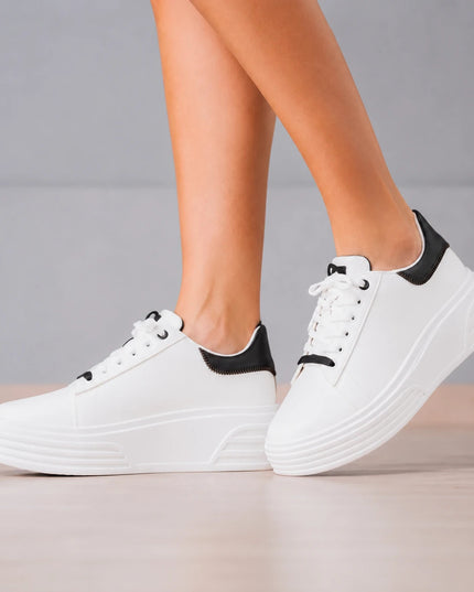 Zapatillas Urbanas Mujer Zip - Negro