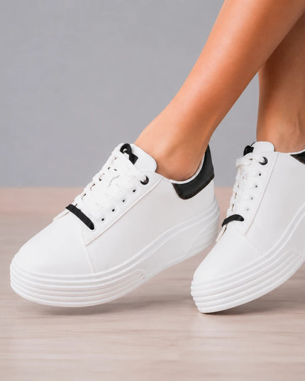 Zapatillas Urbanas Mujer Zip - Negro