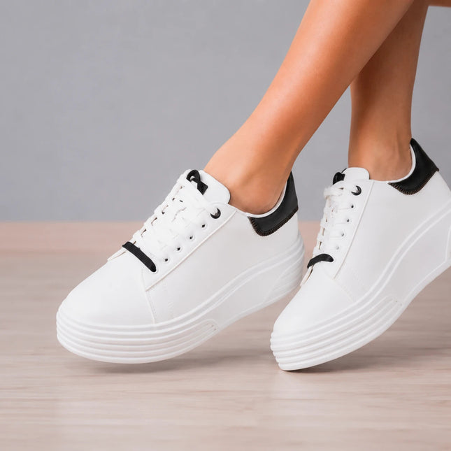 Zapatillas Urbanas Mujer Zip - Negro