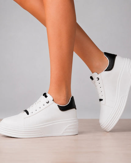 Zapatillas Urbanas Mujer Zip - Negro