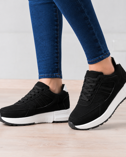 Zapatillas Urbanas Mujer Bosni - Negro